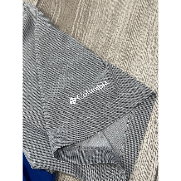 Torrey Pines San Diego Columbia Golf Polo Shirt Preppy Mens 2XL Casual Blue - Picture 4 of 7